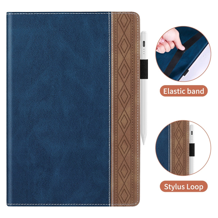 For Huawei MatePad SE Splicing Series Tablet Leather Case(Royal Blue)