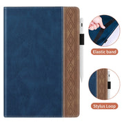 For Huawei MatePad SE Splicing Series Tablet Leather Case(Royal Blue)