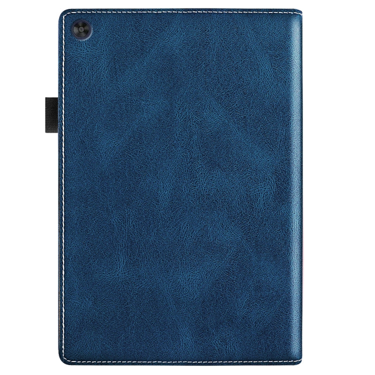 For Huawei MatePad SE Splicing Series Tablet Leather Case(Royal Blue)
