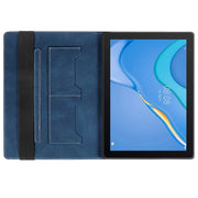 For Huawei MatePad SE Splicing Series Tablet Leather Case(Royal Blue)