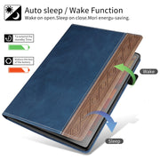 For Huawei MatePad SE Splicing Series Tablet Leather Case(Royal Blue)