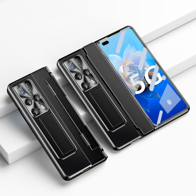 For Huawei Mate X2 Integrated Folding Phone Case with Hinge(Black)