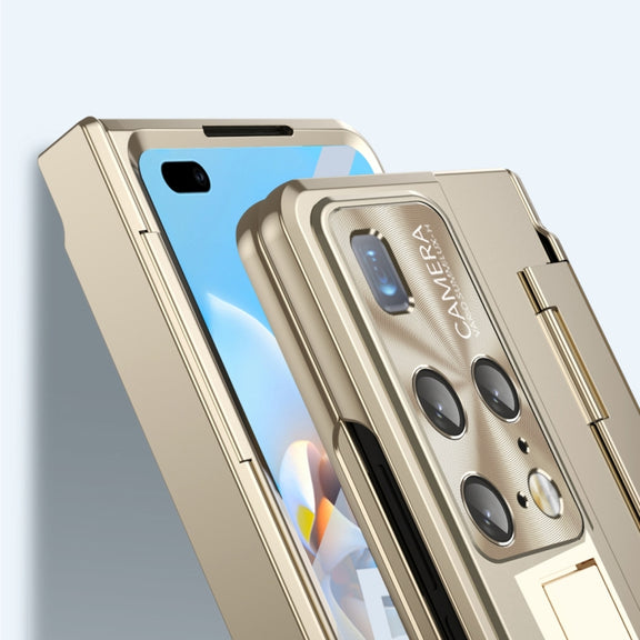 For Huawei Mate X2 Integrated Folding Phone Case with Hinge(Black)
