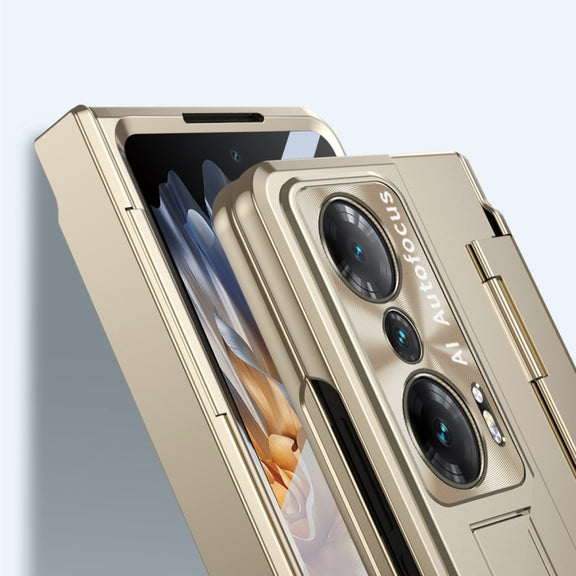 For Honor Magic Vs Integrated Folding Phone Case with Hinge(Champagne Gold)