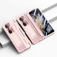 For Honor Magic Vs Integrated Full Coverage Hinge Phone Case with Stylus(Pink) - Honor Cases by PMC TechLife | Online Shopping South Africa | PMC TechLife | Buy Now Pay Later Mobicred