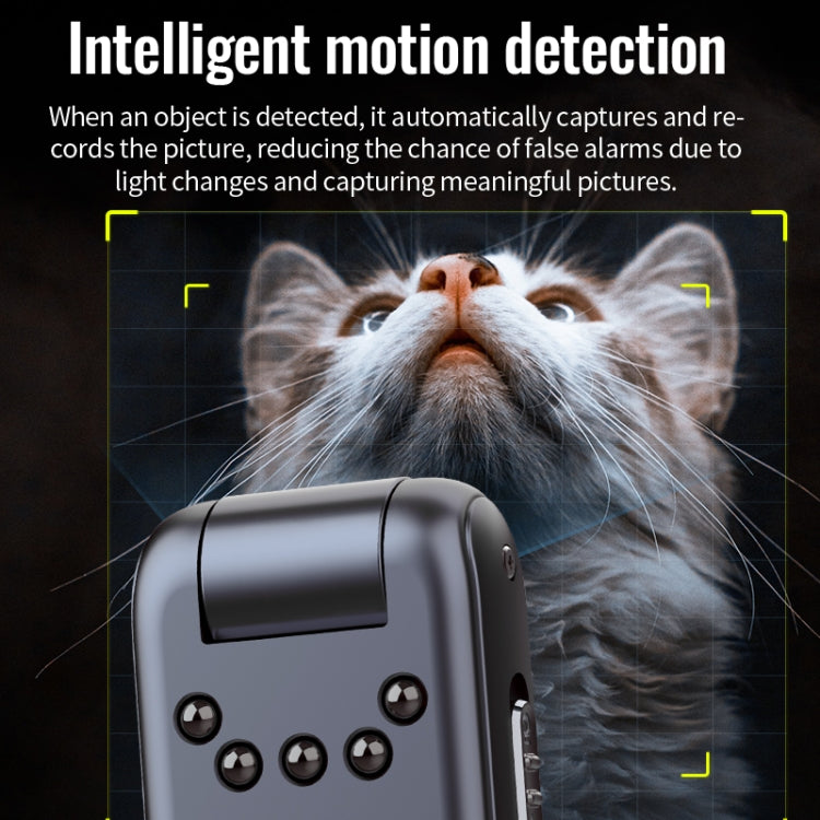 JNN V13 1080P Multifunctional Infrared Night Vision Recorder, Capacity:4GB(Black)