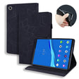 For Lenovo Tab M10 Plus 10.6 3rd Gen 2022 Calf Texture Embossed Flip Leather Tablet Case(Black) - Lenovo by PMC TechLife | Online Shopping South Africa | PMC TechLife | Buy Now Pay Later Mobicred