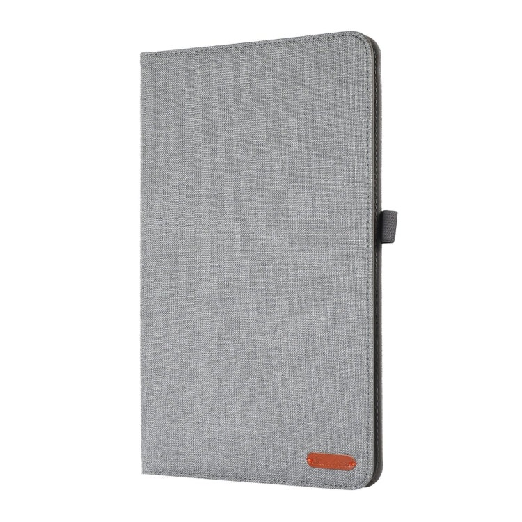 For Honor Pad 9 Pro / V8 Pro Fabric Leather Tablet Case(Grey)