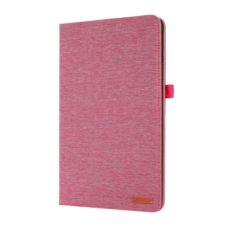 For Honor Pad 9 Pro / V8 Pro Fabric Leather Tablet Case(Pink)