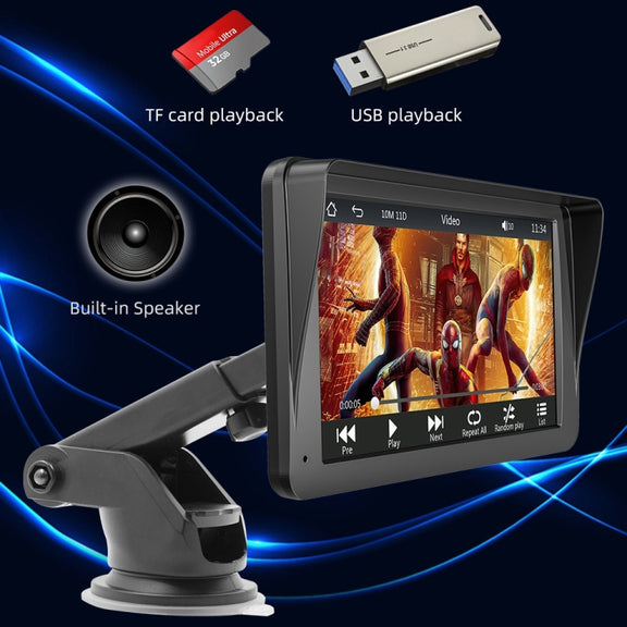 B5300A 7 inch Wireless CarPlay Car Bluetooth MP5 Player, Support Mobile Phone Interconnection