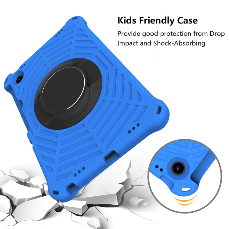 For Lenovo Tab M10 Plus 10.6 3rd Gen 2022 Spider King Silicone Protective Tablet Case(Blue)