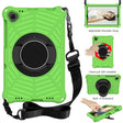 For Lenovo Tab K10 Spider King Silicone Protective Tablet Case(Green) - Lenovo by PMC TechLife | Online Shopping South Africa | PMC TechLife | Buy Now Pay Later Mobicred