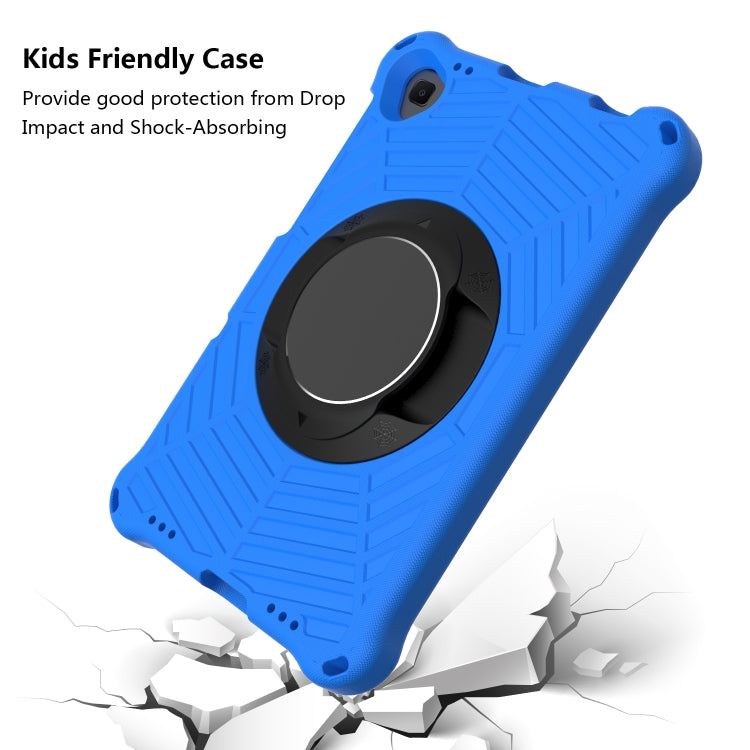 For Lenovo Tab K10 Spider King Silicone Protective Tablet Case(Blue)