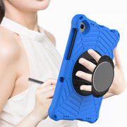 For Lenovo Tab K10 Spider King Silicone Protective Tablet Case(Blue)