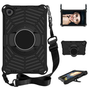 For Lenovo Tab K10 Spider King Silicone Protective Tablet Case(Black)