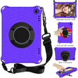 For Amazon Kindle Fire HD 8 / 8 Plus 2022 / 2020 Spider King Silicone Protective Tablet Case(Purple) - Amazon by PMC TechLife | Online Shopping South Africa | PMC TechLife | Buy Now Pay Later Mobicred