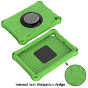 For Amazon Kindle Fire HD 8 / 8 Plus 2022 / 2020 Spider King Silicone Protective Tablet Case(Green)