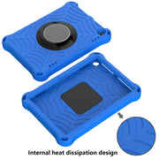 For Amazon Kindle Fire HD 8 / 8 Plus 2022 / 2020 Spider King Silicone Protective Tablet Case(Blue)
