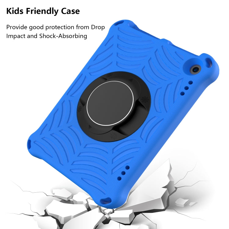 For Amazon Kindle Fire HD 8 / 8 Plus 2022 / 2020 Spider King Silicone Protective Tablet Case(Blue)