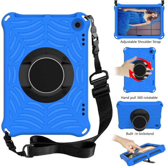 For Amazon Kindle Fire HD 8 / 8 Plus 2022 / 2020 Spider King Silicone Protective Tablet Case(Blue)