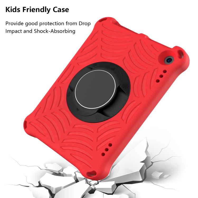 For Amazon Kindle Fire HD 8 / 8 Plus 2022 / 2020 Spider King Silicone Protective Tablet Case(Red)