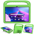 For Lenovo Tab M10 Plus 10.6 3rd Gen 2022 Handle EVA Shockproof Tablet Case with Holder(Green) - Lenovo by PMC TechLife | Online Shopping South Africa | PMC TechLife | Buy Now Pay Later Mobicred