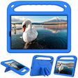 For Lenovo Tab M10 HD 2nd Gen Handle EVA Shockproof Tablet Case with Holder(Blue) - Lenovo by PMC TechLife | Online Shopping South Africa | PMC TechLife | Buy Now Pay Later Mobicred