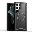 For Samsung Galaxy S23+ 5G Armour Two-color MagSafe Magnetic TPU + PC Phone Case(Black) - Galaxy S23+ 5G Cases by PMC TechLife | Online Shopping South Africa | PMC TechLife