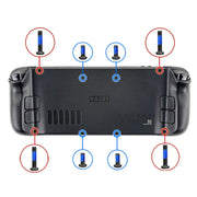 12 in 1 Steam Deck Abschirmung + Back Cover + Hard Disk Screw Set