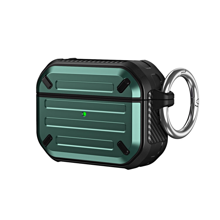 For AirPods Pro Wireless Earphones Protective Case(Cyan)