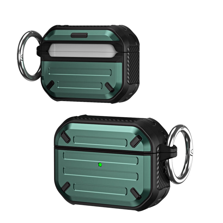 For AirPods Pro Wireless Earphones Protective Case(Cyan)