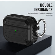 For AirPods Pro Wireless Earphones Protective Case(Gold)