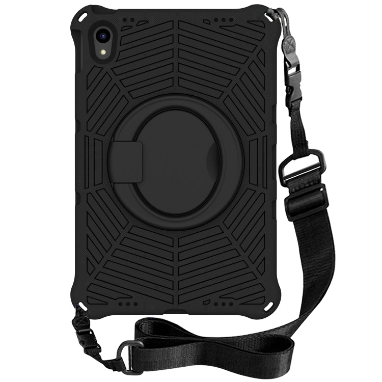 For Lenovo Tab P11 TB-J606 Spider King Silicone Protective Tablet Case(Black)