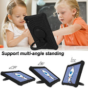 For Lenovo Tab P11 TB-J606 Spider King Silicone Protective Tablet Case(Black)