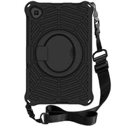 For Lenovo Tab K10 Spider King Silicone Protective Tablet Case(Black)