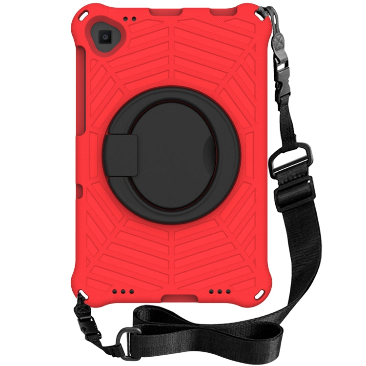 For Lenovo Tab K10 Spider King Silicone Protective Tablet Case(Red)
