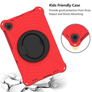 For Lenovo Tab K10 Spider King Silicone Protective Tablet Case(Red)