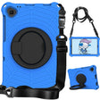 For Lenovo Tab K10 Spider King Silicone Protective Tablet Case(Blue) - Lenovo by PMC TechLife | Online Shopping South Africa | PMC TechLife | Buy Now Pay Later Mobicred