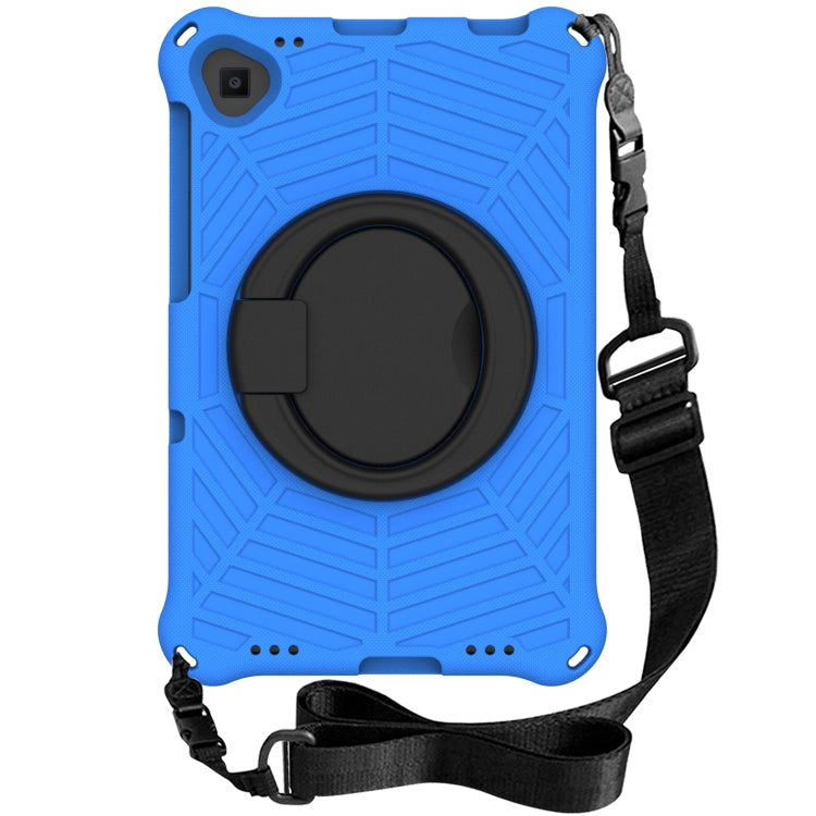 For Lenovo Tab K10 Spider King Silicone Protective Tablet Case(Blue)