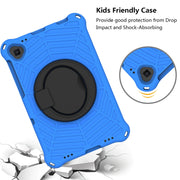 For Lenovo Tab K10 Spider King Silicone Protective Tablet Case(Blue)