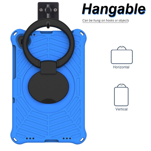 For Lenovo Tab K10 Spider King Silicone Protective Tablet Case(Blue)