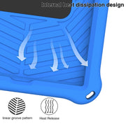 For Lenovo Tab K10 Spider King Silicone Protective Tablet Case(Blue)