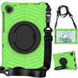 For Lenovo Tab K10 Spider King Silicone Protective Tablet Case(Green) - Lenovo by PMC TechLife | Online Shopping South Africa | PMC TechLife | Buy Now Pay Later Mobicred