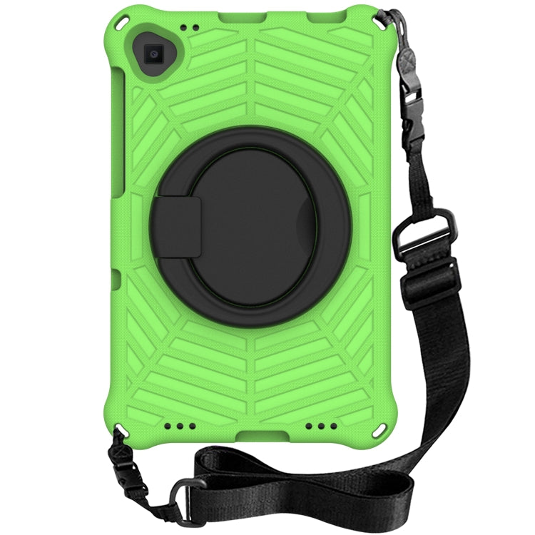 For Lenovo Tab K10 Spider King Silicone Protective Tablet Case(Green)