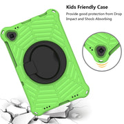 For Lenovo Tab K10 Spider King Silicone Protective Tablet Case(Green)