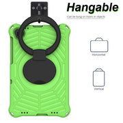 For Lenovo Tab K10 Spider King Silicone Protective Tablet Case(Green)