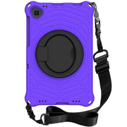 For Lenovo Tab K10 Spider King Silicone Protective Tablet Case(Purple)