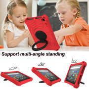 For Amazon Kindle Fire HD 8 2022 / 2020 Spider King Silicone Protective Tablet Case(Red)