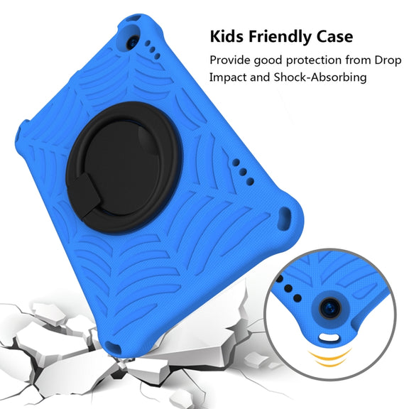 For Amazon Kindle Fire HD 8 2022 / 2020 Spider King Silicone Protective Tablet Case(Blue)