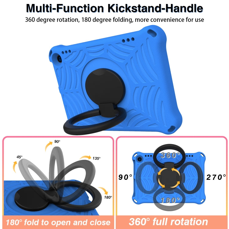 For Amazon Kindle Fire HD 8 2022 / 2020 Spider King Silicone Protective Tablet Case(Blue)